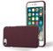 Cadorabo Custodia per Apple iPhone 7 / 7S / 8 / SE 2020 in FROST LILLA BORDEAUX - Morbida Cover Protettiva Sottile di Silicone TPU con Bordo - Ultra Slim Case Antiurto Gel Back Bumper Guscio