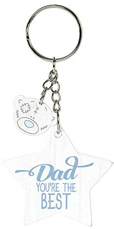 Me to You Best Dad Star Keyring Schlüsselanhänger 12 Centimeters Blau (1)