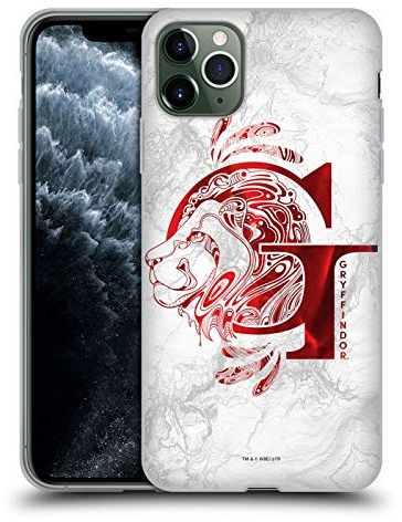 Head Case Designs Offizielle Harry Potter Gryffindor Aguamenti Deathly Hallows IX Soft Gel Handyhülle Hülle kompatibel mit Apple iPhone 11 Pro Max