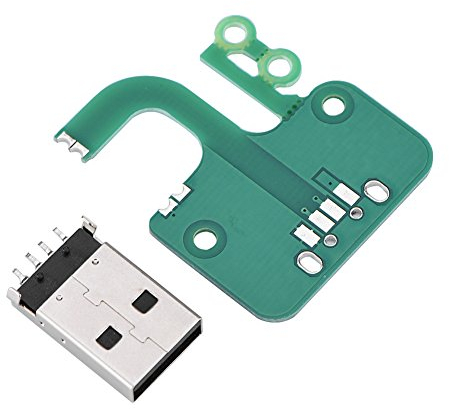 Topiky UBS Quick Plug Board Connection Card, USB Quick Plug Plate Adapter Package Ethernet Multifunction USB Socket for Zero v1.3 and for Zero W, no Power Supply Required