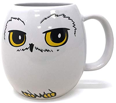 Harry Potter - Hedwig - Mug Keramik Tasse gewölbt Becher - 425 ml
