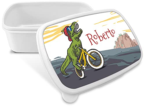 Fiambrera Personalizada Infantil. Caja Merienda. Caja Almuerzo Infantil. Tuper Niño Colegio. Taper Niños Colegio Personalizado. Taper niña niño. COLOR A ELEGIR. Bike