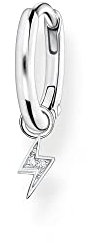 Thomas Sabo Einzel Creole mit Blitz Anhänger 925 Sterling Silber CR705-051-14