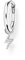THOMAS SABO, Boucles d'oreille 925 Argent Oxyde de Zirconium femme, Argenté, OneSize - CR705-051-14