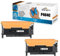 Starlet24 2X CLT-P404C Schwarz Tonerkartusche Kompatibel für Samsung CLT-K404S CLT-404S P404C Schwarz für Samsung Xpress SL C480W C480FW C430W C480FN C480 C430 C48X C43X Drucker (2 Schwarz)
