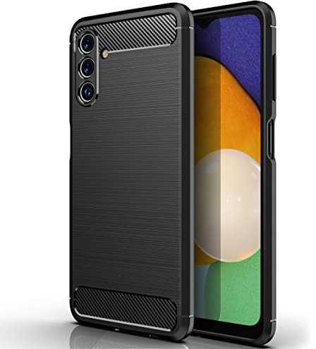 TECHGEAR Galaxy A04s / A13 5G Carbon Fibre Case [Stealth Case] Flexible, Shockproof, Ultra Slim, Soft TPU Protective Shell Cover with Carbon Fibre Detailing Designed for Samsung Galaxy A04s & A13 5G