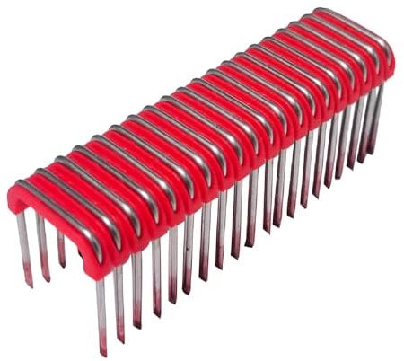 YETTAT 1'' Insulated Cable Staple Mnm1-600 Fits for Milwaukee M12 Cable Stapler Gun, Fit Milwaukee M12 Cable Staples Fastening Electrical Cables to Wood Surfaces (1'' Insulated Cable Staple Mnm1-600)