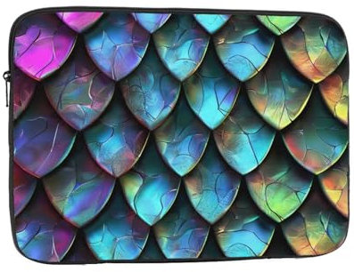 Housse de protection pour ordinateur portable 10 Motif écailles de dragon magique 3D pour une protection ultime - Sacoche pour tablette