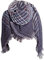 Kwatieh Winterlicher Schal Poncho Frauen Lot 83 Schal Halstuch Damen Warm Dreieckschal Damen Schwarz Loop Fuer Maedchen Winterschal Damen Kuschelig Schwarz Loop Schal Strick