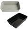 BBQ-PLUS Drip Pan Liners for Ninja Woodfire Outdoor Grill Pro XL/Pro Connect XL Reusable Silicone Grill Grease Tray for Ninja Woodfire OG850 OG951 Series Replacements for Weber 6418 (Black & Grey)