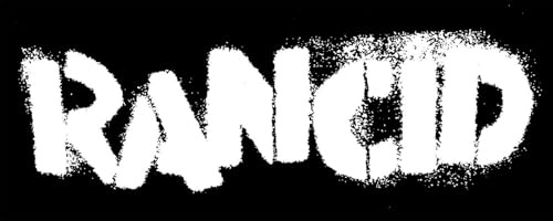 Rancid-Logo Aufnäher 12cm