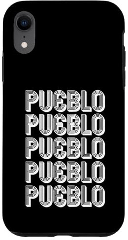 Stadt Pueblo Hülle für iPhone XR