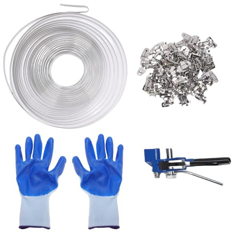 Kit de tendeur de feuillard en acier inoxydable pour cerclage industriel