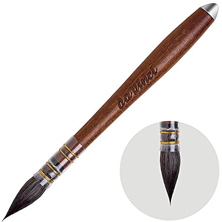 da Vinci Watercolor 499DV Silverpoint Aquarell-Pinsel, schwarz, 3