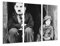 Cuadros Camara Poster Fotográfico Cine Mudo Antiguo Vintage Blanco y Negro, Chaplin Tamaño total: 97 x 62 cm XXL, Multicolor