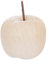 Atmosphera - Deko-Apfel - Keramik und Holzeffekt - D9-5 cm - Beige