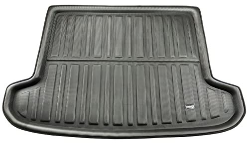 XUKEY para Tucson 2016-2021 Maletero Trasero Maletero Maletero Maletero Bandeja de Suelo Alfombra Bandeja de Equipaje Barro Kick Pad a Medida