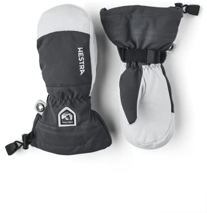 Hestra - Kid's Army Leather Heli Ski Mitt - Handschuhe | Klassische Kinder-Schneefäustlinge zum Skifahren und Schneespielen