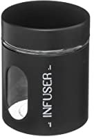 Five - Bocal en métal Noir et Verre UBLO 600 ML