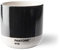 Pantone doppelwandiger Porzellan-Thermobecher Cortado, ohne Henkel, 190ml, Black 419