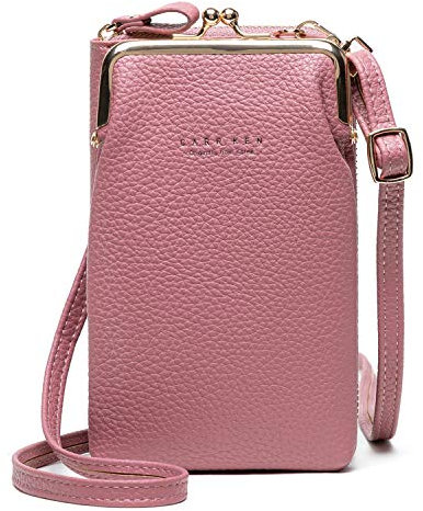 YIMENGYA Crossbody Tasche Handy b枚rse b枚rse mit Kartenschlitzen und Schultergurt f眉r Damen geeignet f眉r Handys unter 7 Zoll