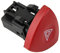 FanPaYY Peligro Emergencia Interruptor de luz de Advertencia botón Rojo 8200442724 para Espace MK4 Laguna MK2 Trafic Vauxhall Vivaro