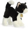Aurora, 26393, MiYoni Smoking Katze, 25,4 cm, weiches Spielzeug, schwarz und weiß