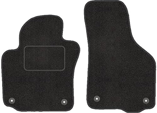 Vorne Velour Fußmatten Satz für Seat Altea XL (06-15) - 2-teilig - Passgenau