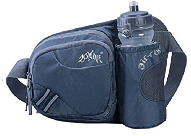 Sac banane d'hydratation pour course à pied, jogging, marathon, course, fitness, gym, voyage avec bouteille d'eau de 600 ml