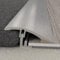 PROVISTON - Übergangsprofil mit Höhenausgleich - 38 x 1860 mm - Aluminium - Metallprofil - Bodenprofil - Übergangsschiene - Gebohrt - Silber - 1 Profil