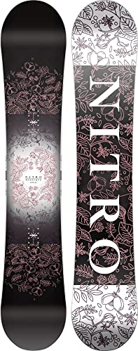 Nitro Snowboards Damen Mystique BRD ´23, Allmountainboard, Directional Twin, Gullwing Rocker, All-Terrain