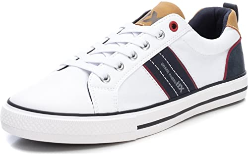 XTI Sportschuhe für Herren 141026 Textil Combinado Blanco Schuhgröße 44 EU