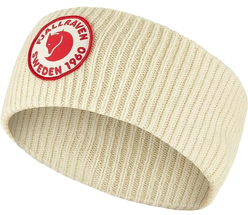 Fjällräven Unisex 1960 Logo Stirnband, Chalk White, One Size