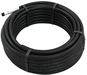 PE-Rohr Verlegerohr Wasserleitung PN4 Rohr - Rollen 25m bis 100m - 16mm 20mm 25mm - LD-PE Rohr Weich - Bewässerung Garten (16mm x 100m)