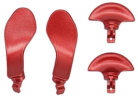 4 Paletas Traseras para el Controlador Inalámbrico Edge, Botones Traseros de Acero Inoxidable, Piezas de Repuesto Profesionales, Paletas Traseras del Controlador de Juego