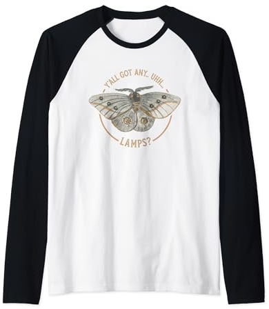 Lustige Y'all Got Any Uhh Lampen | Motte Meme Humor Raglan