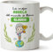 MUGFFINS Tazas Personalizadas para ABUELA - En Español - Eres Mejor del Mundo - 11 oz / 330 ml - Regalo personalizable original y divertido
