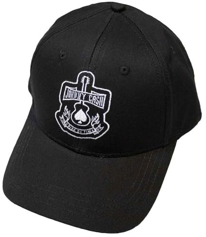 Rock Off officially licensed products Johnny Cash Guitar Logo Baseball Cap One Size