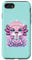 Cute Kawaii Axolotl drinking Boba Tea Anime Case for iPhone SE (2020) / 7 / 8