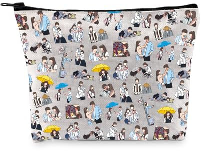 G2TUP K-Drama inspiriertes Geschenk L R Make-up-Tasche K-Drama Fan Kosmetiktasche K-Drama Merch, MB