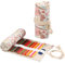 GXGM 48 Löcher Canvas Pencil Bag, Bleistifthalter für Künstler, Pencil Holder, Aufbewahrung für Stifte und Buntstifte zum Schreiben, Zeichnen, Turmmuster, 1 Stück