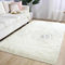 AIMECO Schlafzimmer Bereich Teppich, (200X300cm) Flauschigen Teppich, Nachttisch Shag, Wohnzimmer, Kinderzimmer, Weiß (Beige)