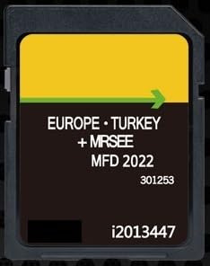 Generisch Aktualisierung der Kartographie GPS Navigation Europa v12 2022 kompatibel mit Ford Sync1 MFD