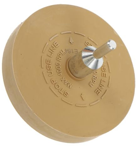 AUTSUPPL Decal Removal Eraser Wheel Adhesive Eraser Wheel for Drill for Car Wraps Graphics and Industrial Use 15mm