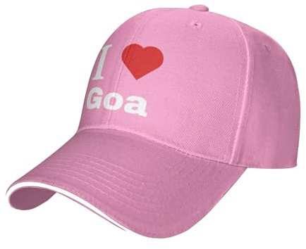 Basecap Ich Liebe Goa Mütze Klassische Wanderhut Atmungsaktiv Sonnenhut Für Angeln Reisen Golf