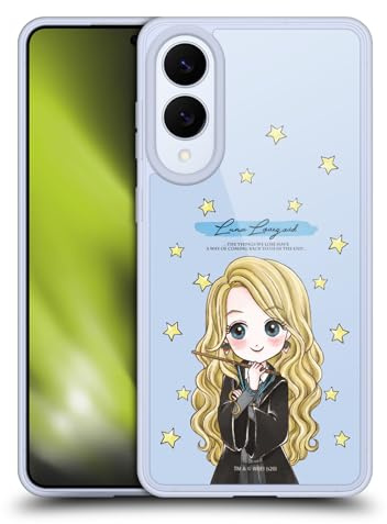Head Case Designs Offizielle Harry Potter Luna Lovegood Deathly Hallows XXXVII Gel Handyhülle Hülle [Militärischer Schutzgrad] Kompatibel mit Samsung Galaxy S25 Edge