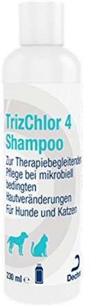Dechra - TrizCHLOR 4 Shampoo für Hunde und Katzen 230ml