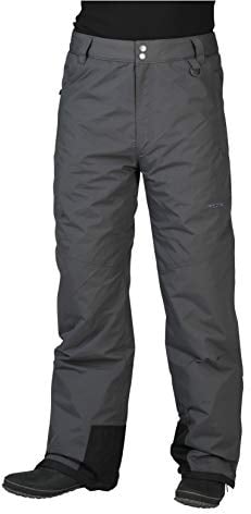 Arctix Herren Mountain Insulated Skihose, Anthrazit, X-Large/32 Inseam