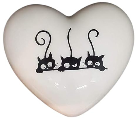 Umidificatore per termosifone in ceramica a forma di cuore - ottima idea regalo