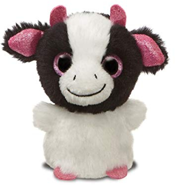 AURORA World Sparkle Tales Kuh Klee, 10,2 cm, Schwarz / Weiß